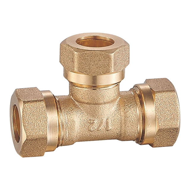 Tee ,compression fittings